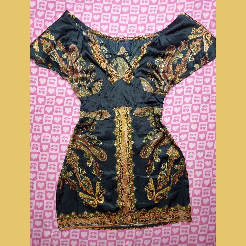 Beyonce Dereon Long Dress Blouse
